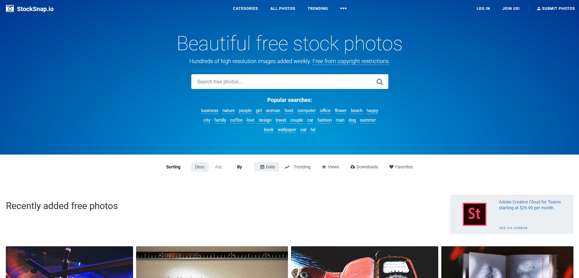 website free stock photos